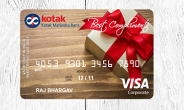 Prepaid Card - Kotak Best Compliments Card - Kotak Mahindra Bank