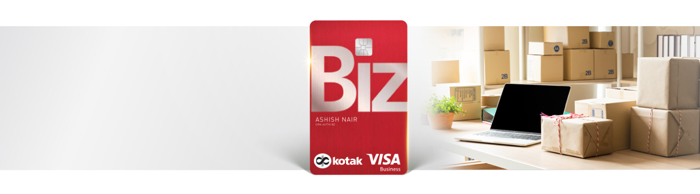 Apply for Biz Credit Card Biz Credit Card by Kotak Bank