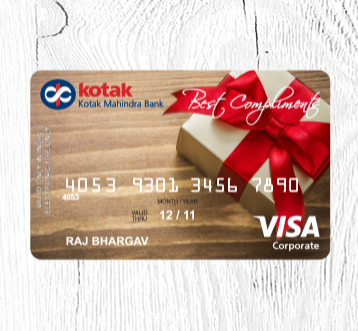 Prepaid Card - Kotak Best Compliments Card - Kotak Mahindra Bank
